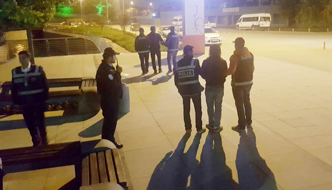 Kırşehir'de 295 polisle asayiş uygulaması